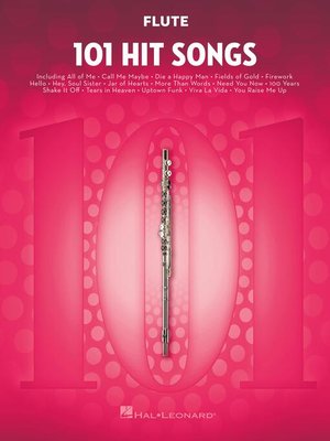 cover image of 101 Hit Songs for Flute